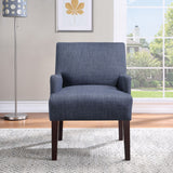 OSP Home Furnishings Main Street Guest Chair Navy