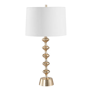 Uttermost Meila Antique Brass Iron Table Lamp with Linen Drum Shade for Any Room