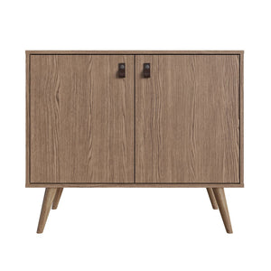 Amber Accent Cabinet in Nature 307GFX4 Manhattan Comfort