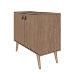 Amber Accent Cabinet in Nature 307GFX4 Manhattan Comfort