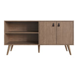 Amber 53.7 TV Stand in Nature 308GFX4 Manhattan Comfort