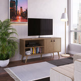 Amber 53.7 TV Stand in Nature 308GFX4 Manhattan Comfort