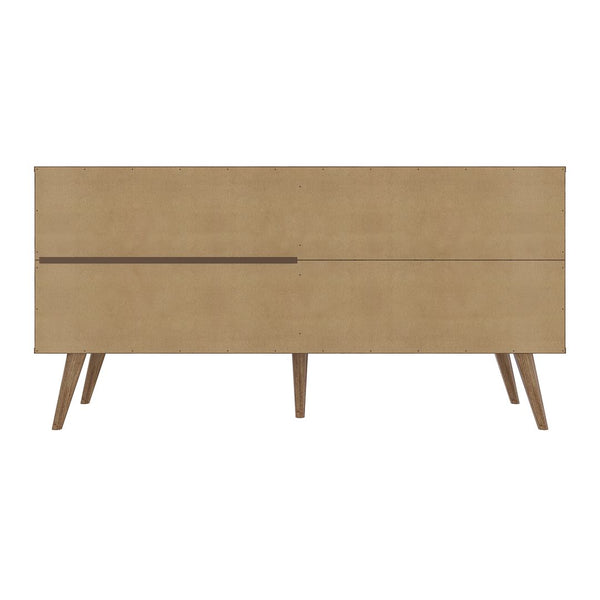 Amber 53.7 TV Stand in Nature 308GFX4 Manhattan Comfort