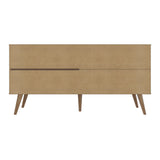 Amber 53.7 TV Stand in Nature 308GFX4 Manhattan Comfort