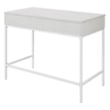 OSP Home Furnishings Contempo Sit-To-Stand Desk White Oak