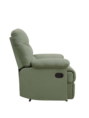 English Elm Sage Motion Recliner with Pillow-Top Arms, Microfiber Comfort, External Latch, 3" Wall Clearance, Durable Frame B062P192754