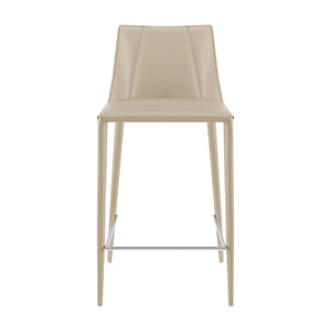 Kalle Counter Stool in Light Gray (Seat Height: 26") - Set of 1 30916-LTGRY-MP1 EuroStyle