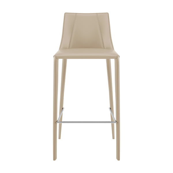 Kalle Bar Stool in Light Gray - Set of 1 30918-LTGRY-MP1 EuroStyle