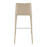 Kalle Bar Stool in Light Gray - Set of 1 30918-LTGRY-MP1 EuroStyle