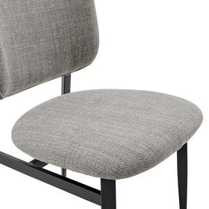 EuroStyle Felipe Side Chair Gray 30948-GRY