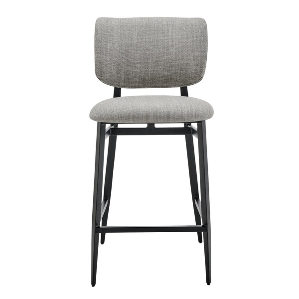 EuroStyle Felipe Counter Stool Light Gray 30972-GRY