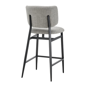 EuroStyle Felipe Counter Stool Light Gray 30972-GRY