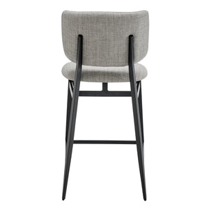 EuroStyle Felipe Counter Stool Light Gray 30972-GRY