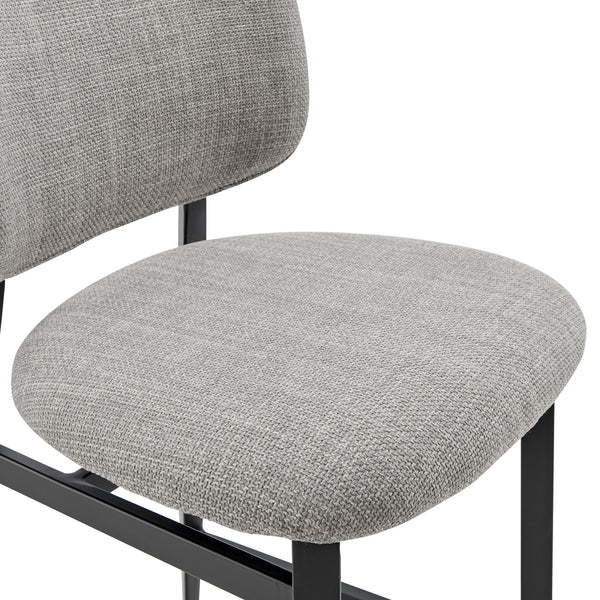 EuroStyle Felipe Counter Stool Light Gray 30972-GRY