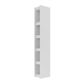Manhattan Comfort Parana Mid-Century Modern Bookcase White 30AMC6