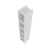 Manhattan Comfort Parana Mid-Century Modern Bookcase White 30AMC6