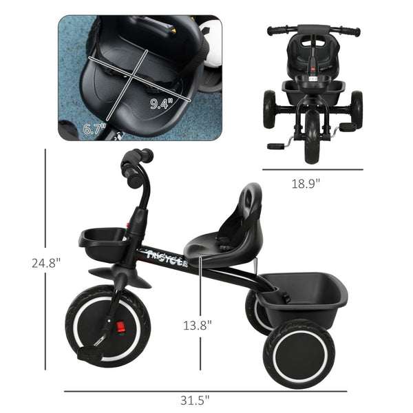 English Elm Qaba 6v Toddler Electric Motorbike with Bubble Machine Led Light and Music W2225P249763