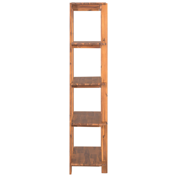 English Elm Christopher Knight Home® - 4-Tier Acacia Wood Bookcase with Anti-Tip Kit, Heavy-Duty Open Shelves Holds 120 lbs Each, Sleek Storage Solution Teak N758P294084T