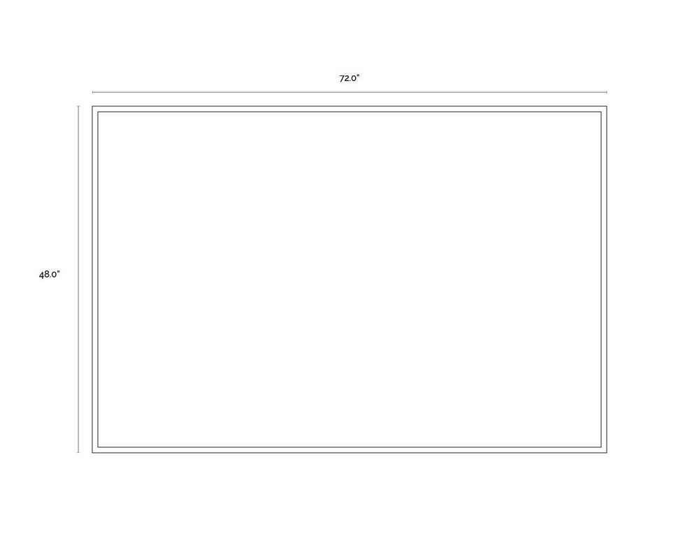 Sunpan Fleeting Wish Wall Art - Hand-Painted Greyscale Masterpiece in Black Floater Frame, 72"x48"