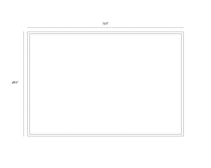 Sunpan Fleeting Wish Wall Art - Hand-Painted Greyscale Masterpiece in Black Floater Frame, 72"x48"