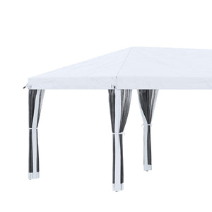 English Elm Outsunny 10' X 20' Heavy Duty Pop Up Canopy Tent With Netting, Ideal For Outdoor Events & Parties W2225P174246-GIGA