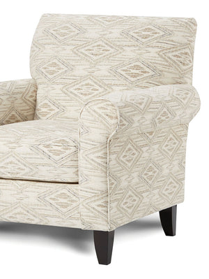 English Elm Transitional High Back Stripe Chair with Rolled Arms for Coastal Comfort and Supportive Seating Appeal Multi 38 L x 32 W x 36 H B2741P376970