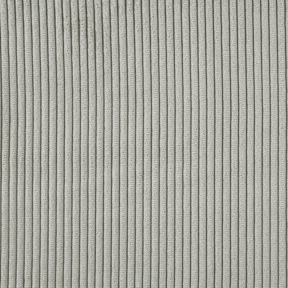 English Elm Dana Greige Plush Corduroy Tufted Accent Chair with Wide Track Arms, Modern Cozy Living Room Seat B062S00620