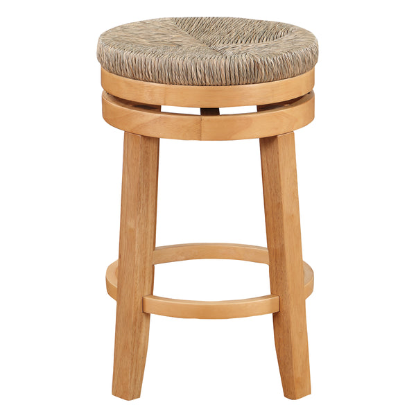 OSP Home Furnishings 26" Swivel Stool  - Set of 2 Natural