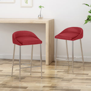 Christopher Knight Home® - Noble House - Bandini Upholstered Counter Stools