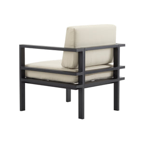English Elm Christopher Knight Home® - [Set Of 2] 27.7'' Modern Lounge Chairs With Weather-Resistant Cushions For Stylish Outdoor Comfort N767P237029B_2