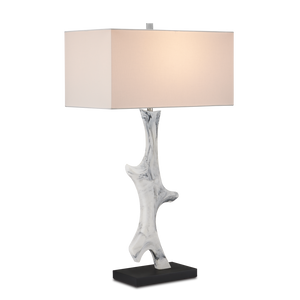 Devant White Table Lamp