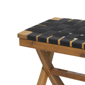 English Elm Christopher Knight Home® - BANFF Teak Acacia Bench with Rope Weave and X-Cross Frame — Durable Outdoor Seating, 800 lb Capacity 70999.00