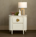 Briallen White Nightstand