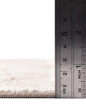 Unique Loom Chateau Lincoln Machine Made Border Rug Blue Cream, Brown/Gray/Beige 3' 0" x 13' 1"