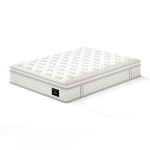 English Elm 12'' Hybrid Queen Mattress Memory Foam Pocket Coils Fiberglass Free Spinal Support B2716P383554
