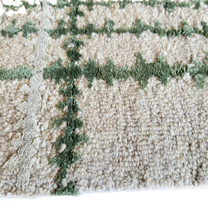 Capel Rugs Tartan Area Rug: Timeless Scottish Plaid Design, Hand-tufted Luxury Blend For Modern Sophistication Moss, Tan 85% Wool,15% Viscose 3100rs05000800250