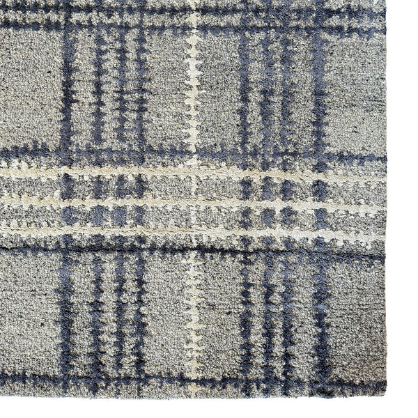 Capel Rugs Tartan Area Rug: Timeless Scottish Plaid Design, Hand-tufted Luxury Blend For Modern Sophistication Oxford, Gray 85% Wool,15% Viscose 3100rs05000800425