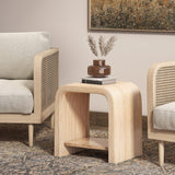 Kyran Rattan Side/End Table Natural 3100008 New Pacific Direct