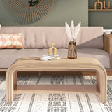 Kyran Rattan Coffee Table Natural 3100009 New Pacific Direct