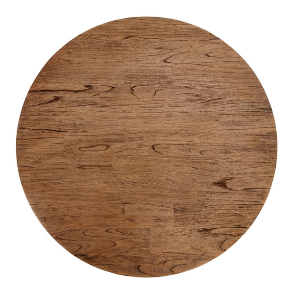 Kamari Rattan Coffee Table w/ Wood Top Canary Brown Black Washed, Brown 3100010-CBBW New Pacific Direct