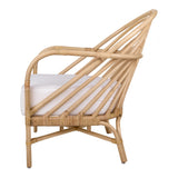 Lana Rattan Accent Arm Chair Natural 3100015-N New Pacific Direct