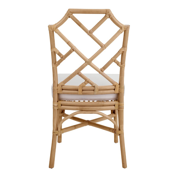 Kara Rattan Dining Side Chair - Set of 2 Natural 3100016-N New Pacific Direct