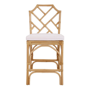 Kara Rattan Counter Stool - Set of 2 Natural, Natural Legs 3100017-N New Pacific Direct