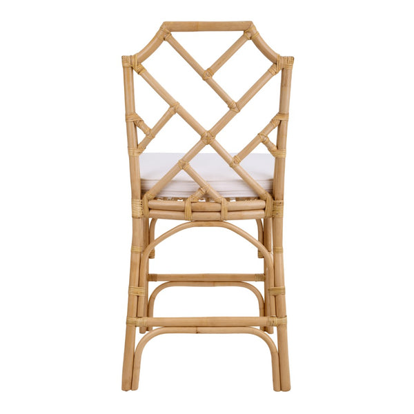 Kara Rattan Counter Stool - Set of 2 Natural, Natural Legs 3100017-N New Pacific Direct