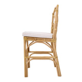 Kara Rattan Counter Stool - Set of 2 Natural, Natural Legs 3100017-N New Pacific Direct