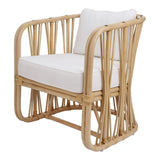 Shanaya Rattan Accent Arm Chair Natural 3100018-N New Pacific Direct