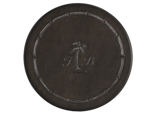 Lexington Tommy Bahama Outdoor Pineapple Table - Elevate Your Outdoor Oasis With A Unique Accent For Refreshments & Style Gray Brown Wood 3100-202