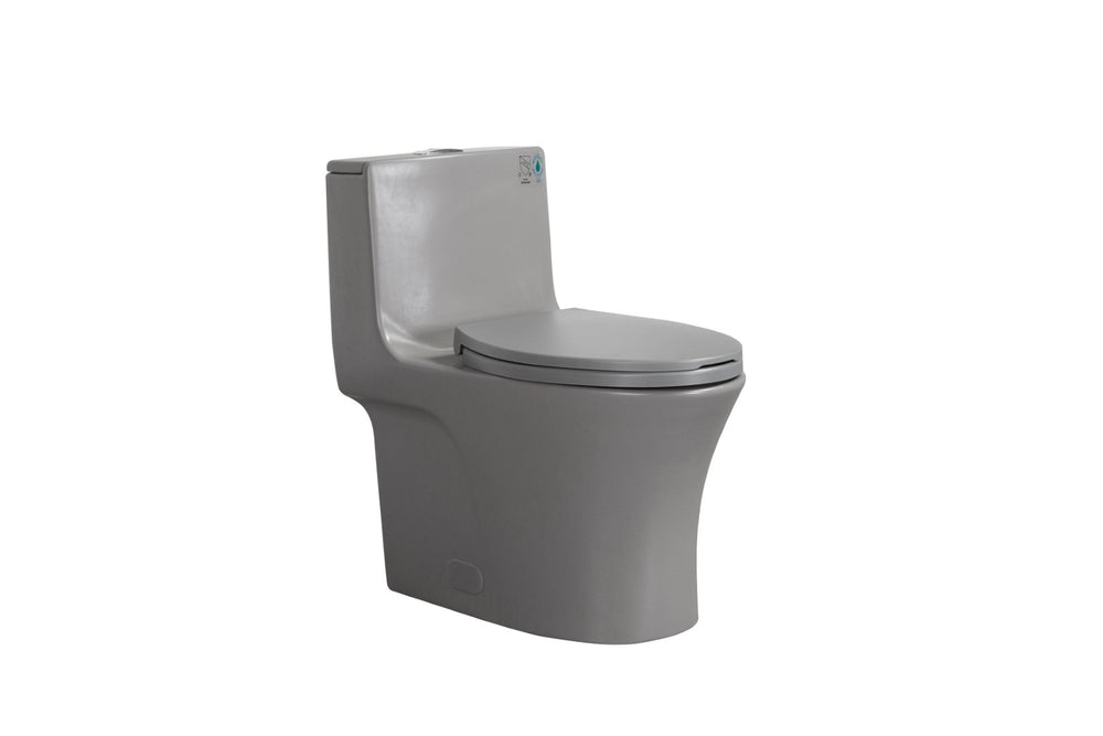 English Elm Soft-close Toilet Seat with Silent Hinges and Decorative Bolt Caps for Clean Bath Look W1920P310455