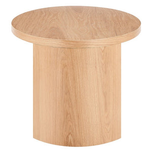 EuroStyle Svea Scandinavian Oak Nesting Table Set for Living Room Space Saving Modern Decor 31092OAK-KIT