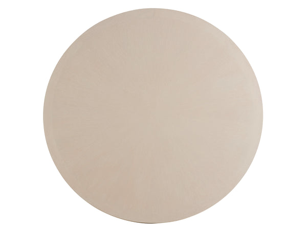 Lexington Sligh Artesia Game Table - Elegant Hollywood Regency Design With Scalloped Detailing And White Oak Finish Opaline Wood 310-300c